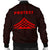 Hawaii Mauna Kea Polynesian Men's Bomber Jacket Red - Polynesian Pride