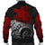 American Samoa Polynesian Bomber Jacket (Men) - Polynesian Turtle (Red) - Polynesian Pride