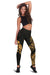 Polynesian Hawaii Leggings - Polynesian Golden Humpback Whale - Polynesian Pride