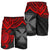 Wallis and Futuna Polynesian Short (Men) - Red Turtle RED - Polynesian Pride