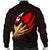 Tonga Men's Bomber Jacket - Tonga In Me (Red) - Polynesian Pride