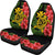 Hawaii Turtle Hibiscus Polynesian Car Seat Cover - Aphos Style Universal Fit Green - Polynesian Pride