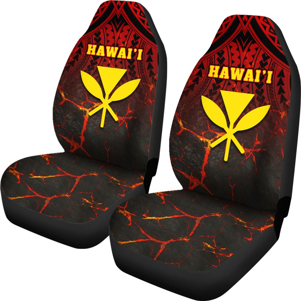 Hawaii Kanaka Polynesian - Eruption Style Universal Fit Red - Polynesian Pride