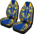 Nauru Car Seat Covers - Nauru Coat Of Arms Polynesian Tattoo Flag - Polynesian Pride