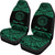 Palau Polynesian Custom Personalised Car Seat Covers - Pride Green Version - Polynesian Pride