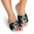 Tuvalu Polynesian Slide Sandals - Turtle With Plumeria Flowers - Polynesian Pride