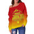 Hawaii Mauna Kea - Women's Off Shoulder Sweater - Polynesian Pride