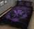 Hawaii Kanaka Turtle Hibiscus Polynesian Quilt Bed Set - Anthea Style Purple - Polynesian Pride