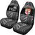 Fiji Rugby Polynesian Patterns Car Seat Covers White Universal Fit White - Polynesian Pride