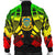 Tuvalu Men Bomber Jackets - Polynesian Tattoo Reggae - Polynesian Pride