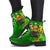 Ireland Celtic Leather Boots - Happy Leprechaun - Polynesian Pride