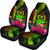 Vanuatu Polynesian Car Seat Covers - Hibiscus and Banana Leaves - Polynesian Pride