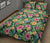 Tropical Hibiscus Banana Leafs Quilt Bed Set - Polynesian Pride