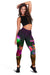 Nauru Women's Leggings - Summer Hibiscus - Polynesian Pride