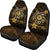 Hawaii Mix Polynesian Turtle Plumeria Car Seat Covers - AH - Nick Style - Brown - Polynesian Pride