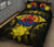 Tahiti Polynesian Quilt Bed Set Hibiscus Yellow - Polynesian Pride