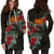 Papua New Guinea Hoodie Dress - Papua New Guinea Coat Of Arms Hibiscus - Polynesian Pride