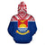 Kiribati All Over Zip up Hoodie Polynesian Hoodie Version - Polynesian Pride