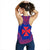 Wallis And Futuna Women's Racerback Tank - Polynesian Chief Flag Version - Polynesian Pride