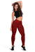 Polynesian Nation Red Hawaii Women's Leggings AH - Polynesian Pride