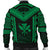 Hawaiian Kanaka Polynesian Men's Bomber Jacket Active Green - Polynesian Pride