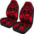 Guam Polynesian Car Seat Covers - Red Guam Coat Of Arms Polynesian Tattoo - Polynesian Pride