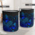 Chuuk Laundry Basket - Polynesian Turtle Hibiscus Blue - Polynesian Pride