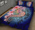 Hawaii Polynesian Pink Hibiscus Seahorse Quilt Bed Set - Polynesian Pride