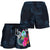 Guam Polynesian Women's Shorts - Tropical Flower - Polynesian Pride