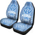 Kosrae Car Seat Covers - Kosrae Flag Blue Version - Polynesian Pride