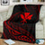 Kanaka Premium Blanket - Red - Frida Style - Polynesian Pride