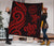 Tahiti Polynesian Premium Quilt - Red Tentacle Turtle - Polynesian Pride