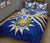 Nauru Rugby Quilt Bed Set Symbol Star Polynesian - Polynesian Pride