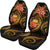 Samoa Polynesian Car Seat Covers - Gold Plumeria - Polynesian Pride