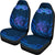 Hawaiian Turtle Hibiscus Polynesian Car Seat Covers - Lucy Style Universal Fit Indigo - Polynesian Pride