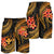 Polynesian Hawaii Men Shorts - Gold Plumeria GOLD - Polynesian Pride