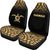 Hawaii Car Seat Covers - Polynesian Turtle Tattoo Fog Gold - Polynesian Pride