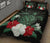 Hawaii Turtle Map Hibiscus Quilt Bed Set - Polynesian Pride