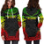 Marshall Islands Women's Hoodie Dress - Polynesian Reggae Chief - Polynesian Pride