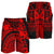 Polynesian Shorts Men - Maui Moana Tattoo with Seal Tonga - Polynesian Pride