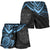 Fiji Polynesian Short (Women) - Blue Turtle Women BLUE - Polynesian Pride