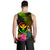 Polynesian Hawaii Kanaka Maoli Polynesian Personalised Men's Tank Top - Hibiscus and Banana Leaves - Polynesian Pride