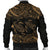 Hawaii Polynesian Men's Bomber Jacket - Gold Sea Turtle - Polynesian Pride