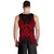 Palau Polynesian Men Tank Top Map Red - Polynesian Pride