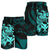 Polynesian Hawaii Men's Shorts - Kanaka Maoli Blue Turtle Blue - Polynesian Pride