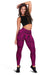 Polynesian Lauhala Mix Pink Hawaii Women's Legging AH - Polynesian Pride