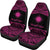 Marshall Islands Polynesian Car Seat Covers - Pride Pink Version - Polynesian Pride