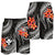 Polynesian Hawaii Men Shorts - Black Plumeria BLACK - Polynesian Pride