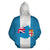 Fiji Polynesian All Over Hoodie Flag and Coat of Arm - Polynesian Pride