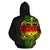 Samoa Polynesian Custom Zip up Hoodie Reggae Line - Polynesian Pride